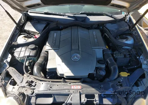 2005 Mercedes-Benz Clk 55 Amg из США, поврежденный, VIN WDBTJ76H95F130765